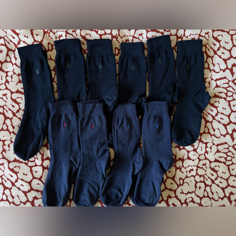 Polo Ralph Lauren Fil D’Ecosse Cotton Sock Set 6 - 9 US